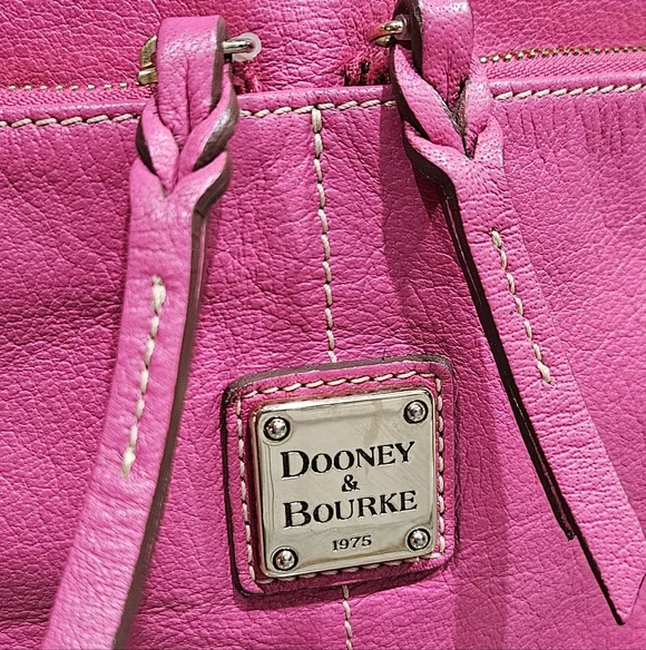 Dooney & Bourke Vibrant Pink Shoulder Bag - Picture 5 of 14